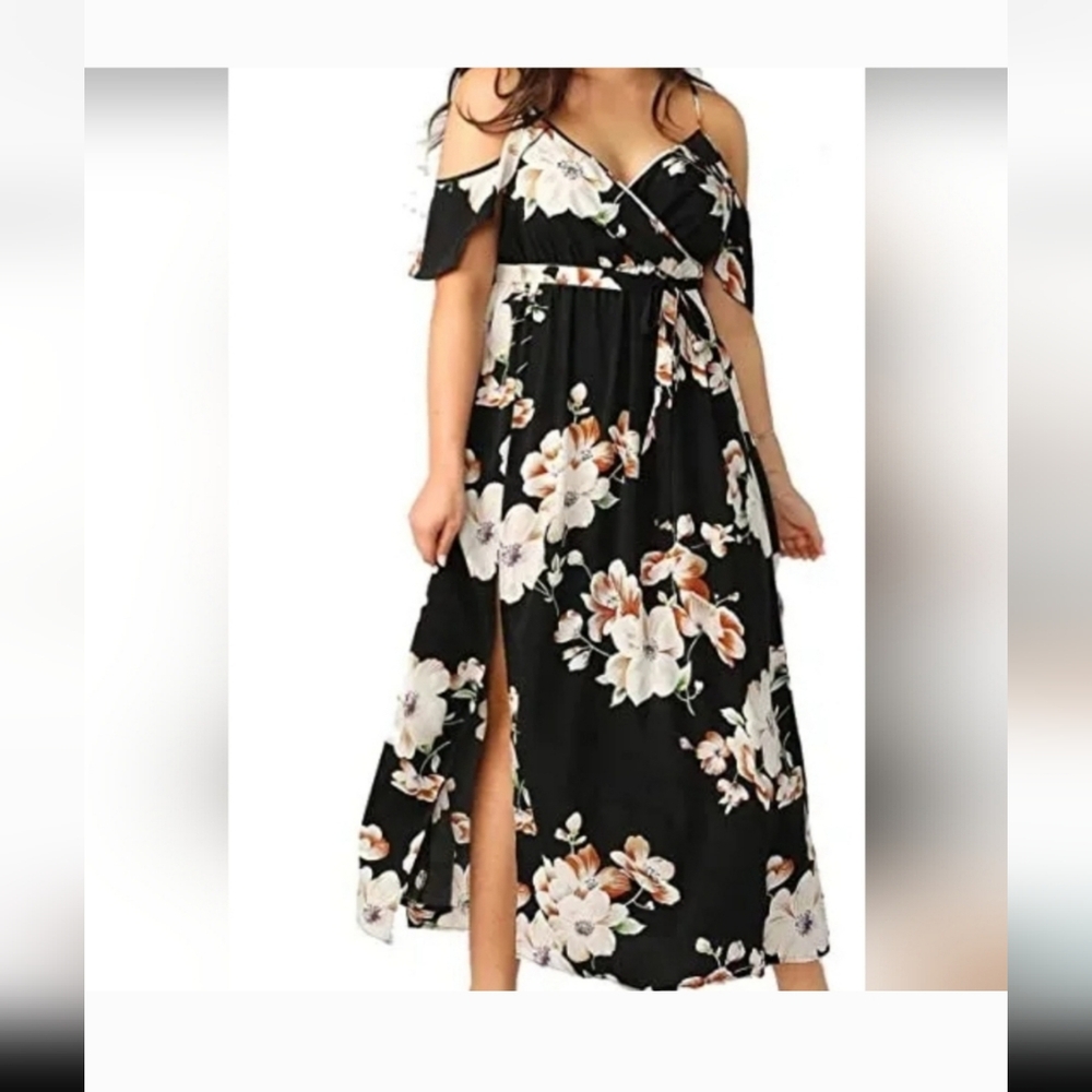 Black Maxi Dress Womens Size 12